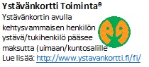 Ystävänkorttitoiminta logo