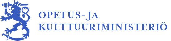 opetus- ja kultturiministeriön logo