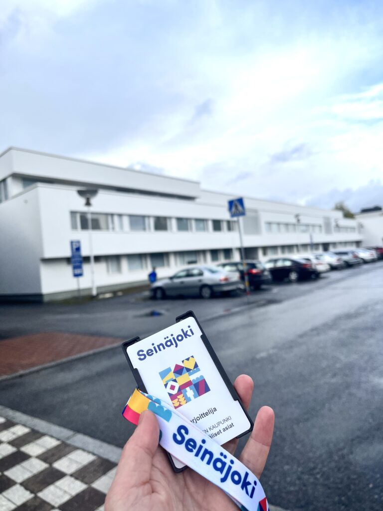 Harjoittelupaikan rakennus ja avainkortti