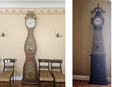 Kartanon kaksi isoa kelloa