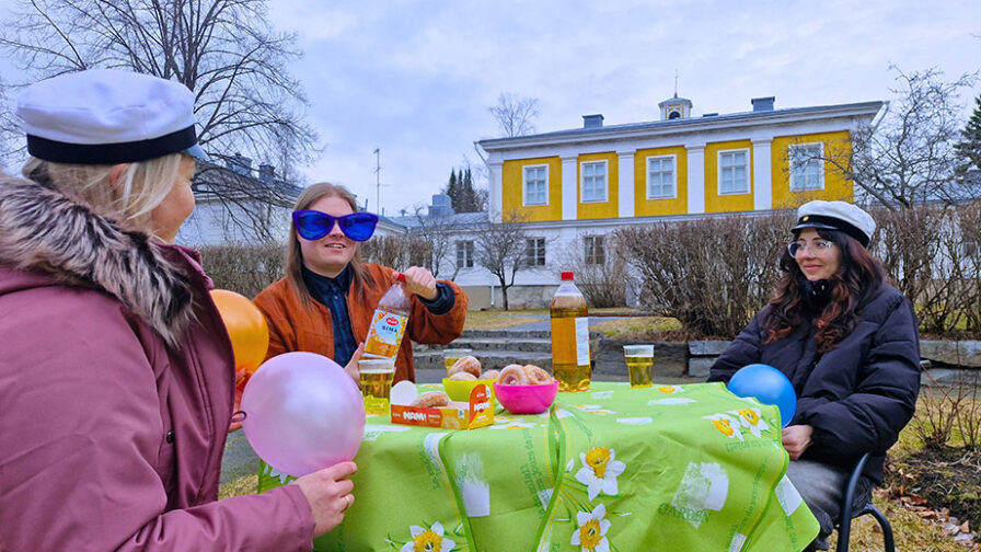 Vappukuva Törnävän kartaolla
