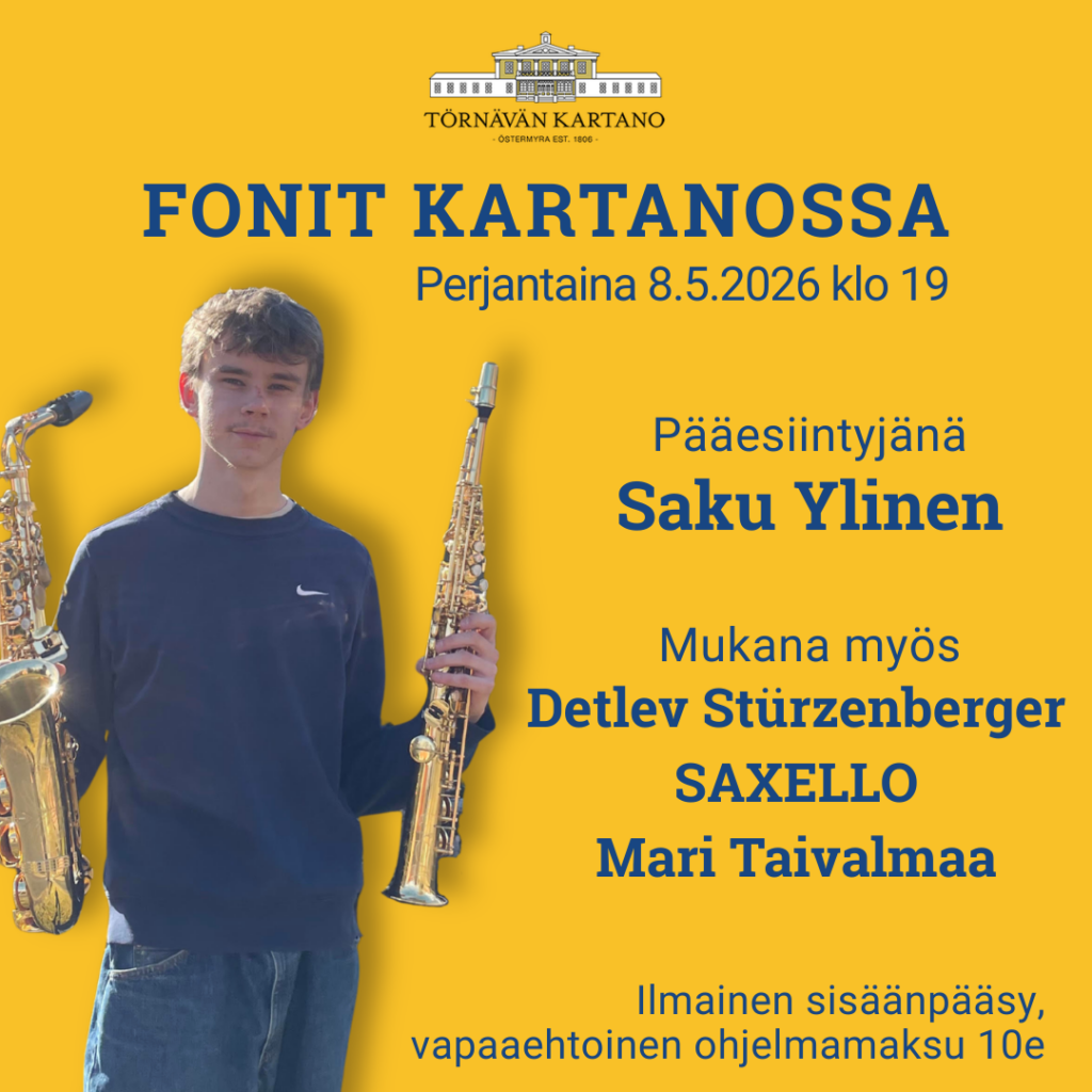 Saku Ylinen konserttimainos